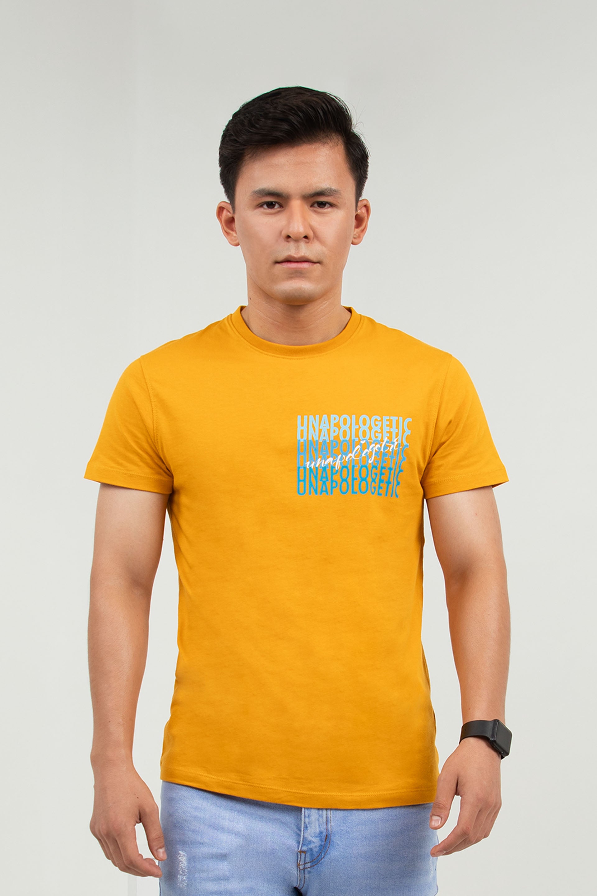 Graphic Tee Mustard