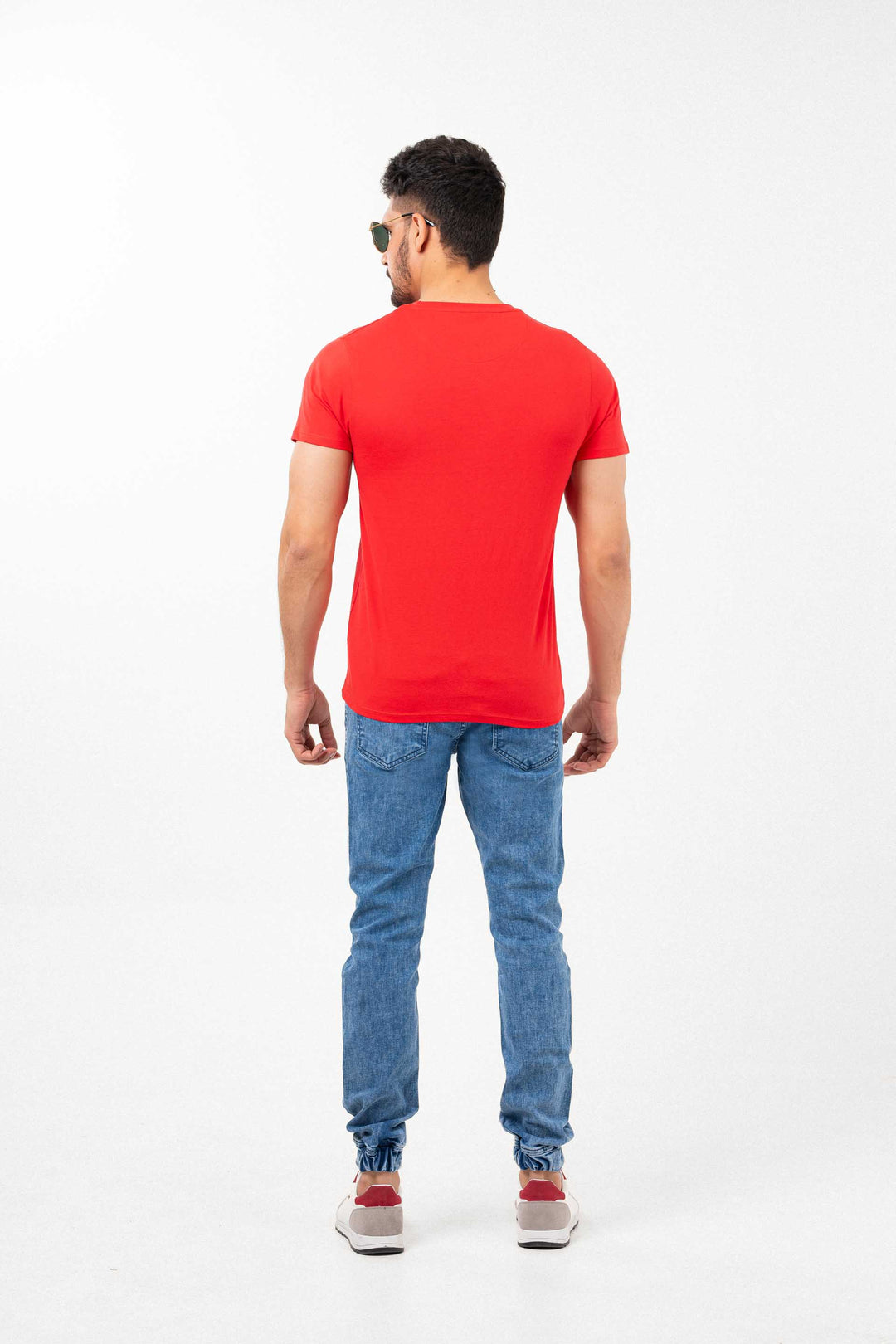 Slogan tee Red