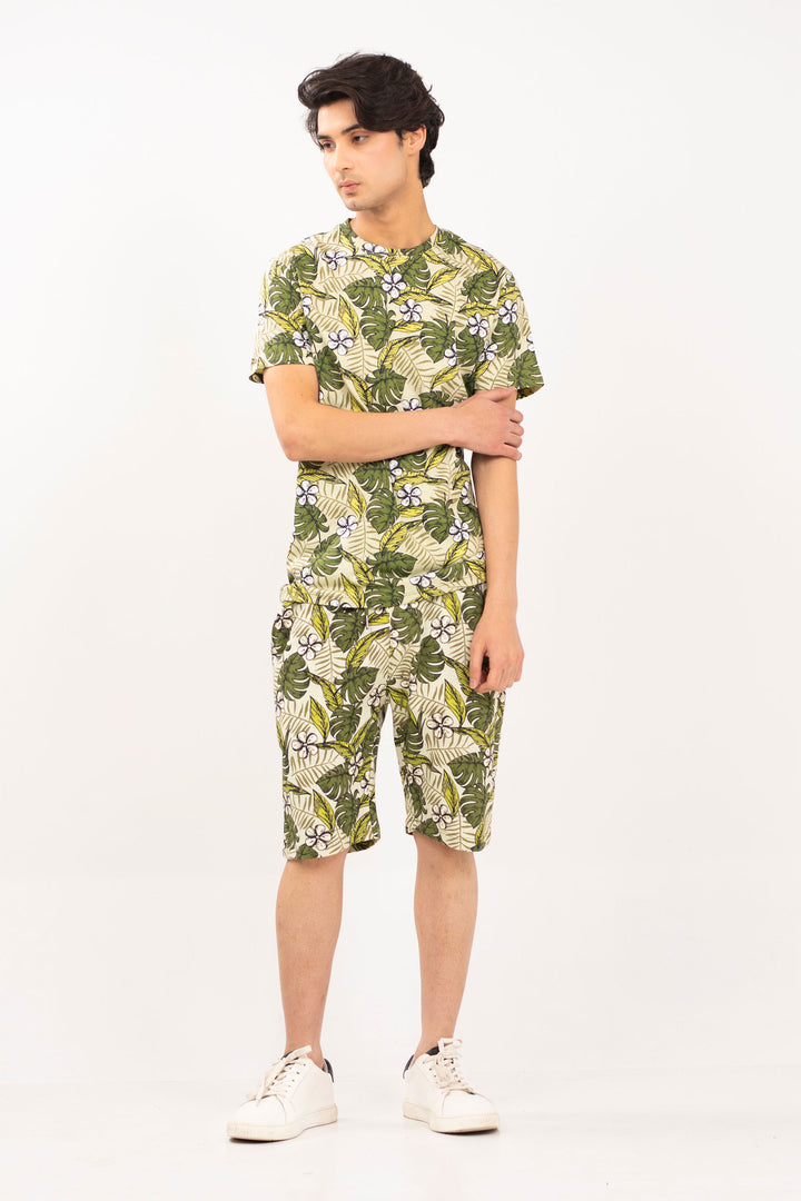 Tropical Printed Tee