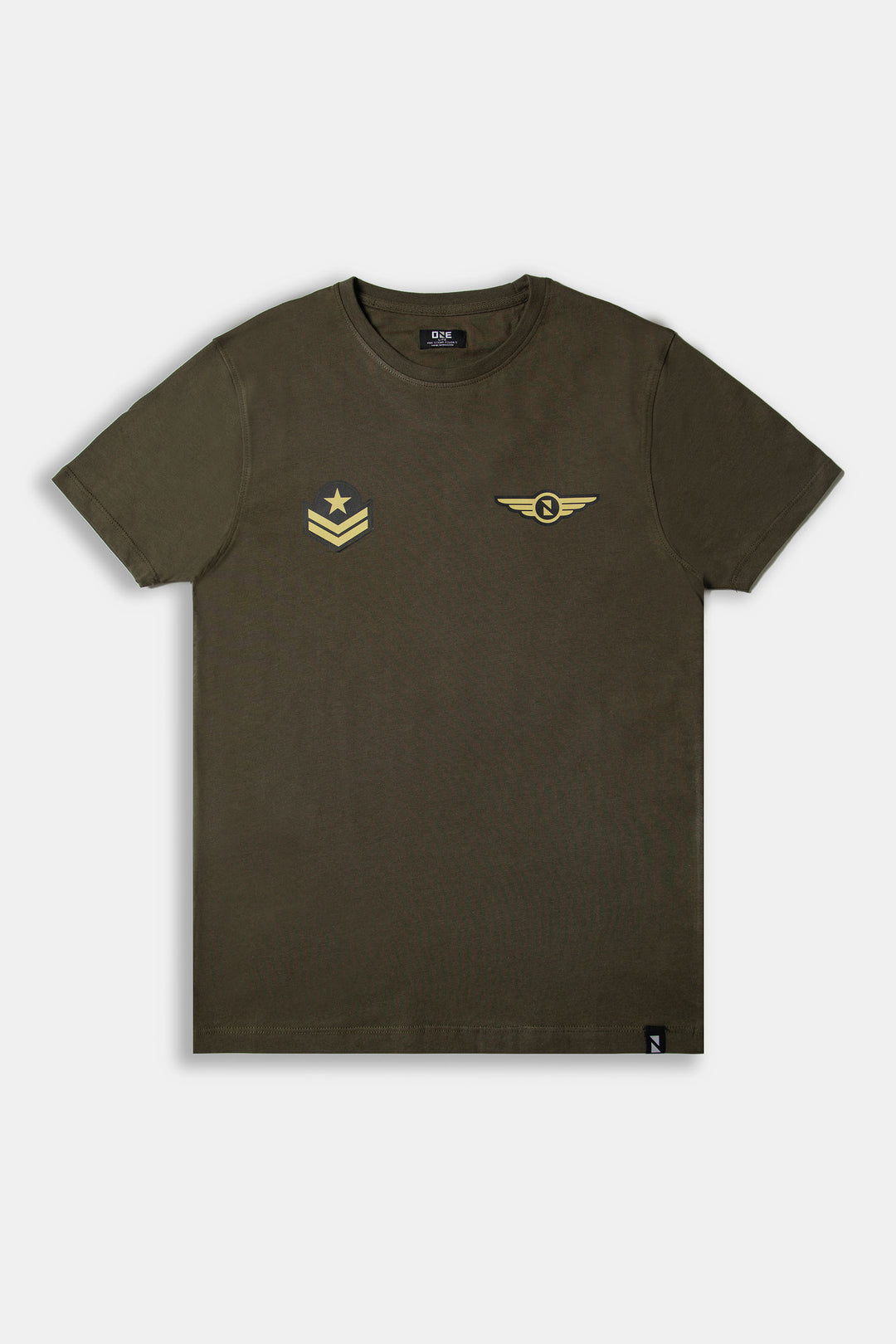 Basic Printed C-Neck