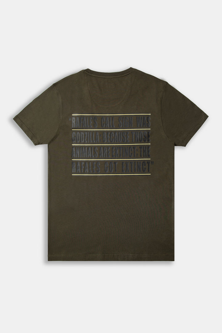 Basic Printed C-Neck