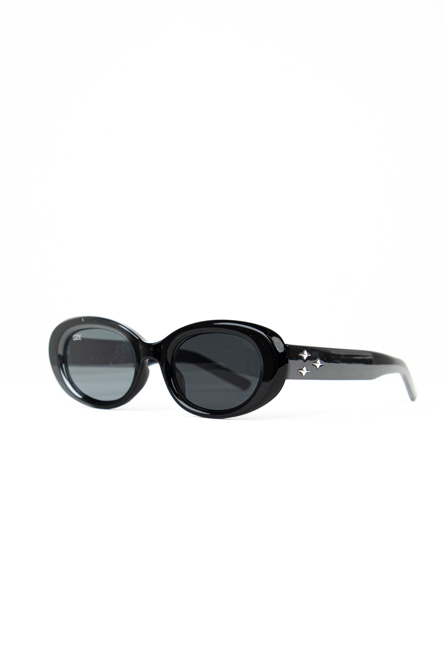 Oval Glasses Black