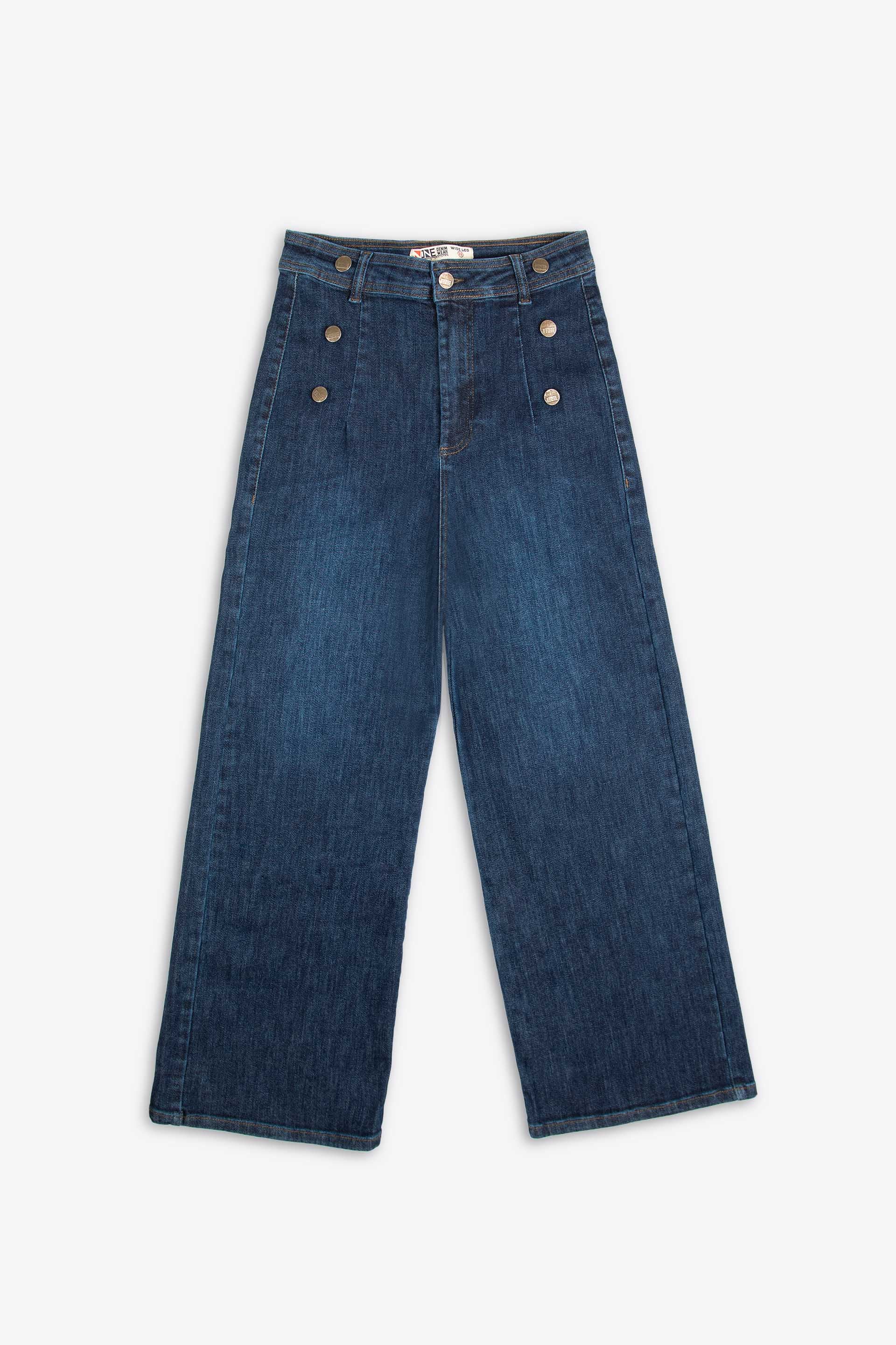 Wide Leg Jeans Indigo