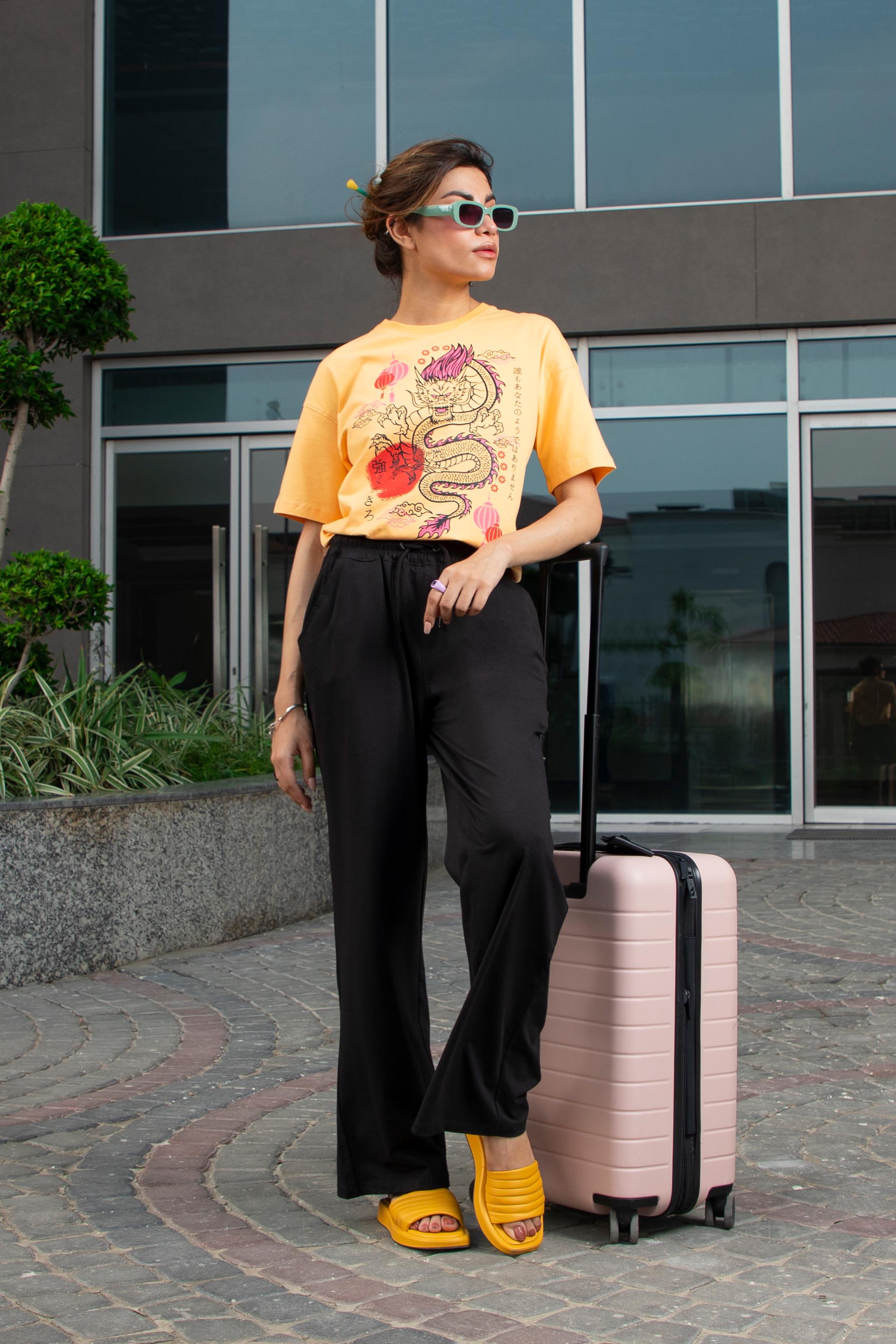 Wide Leg Pants Black