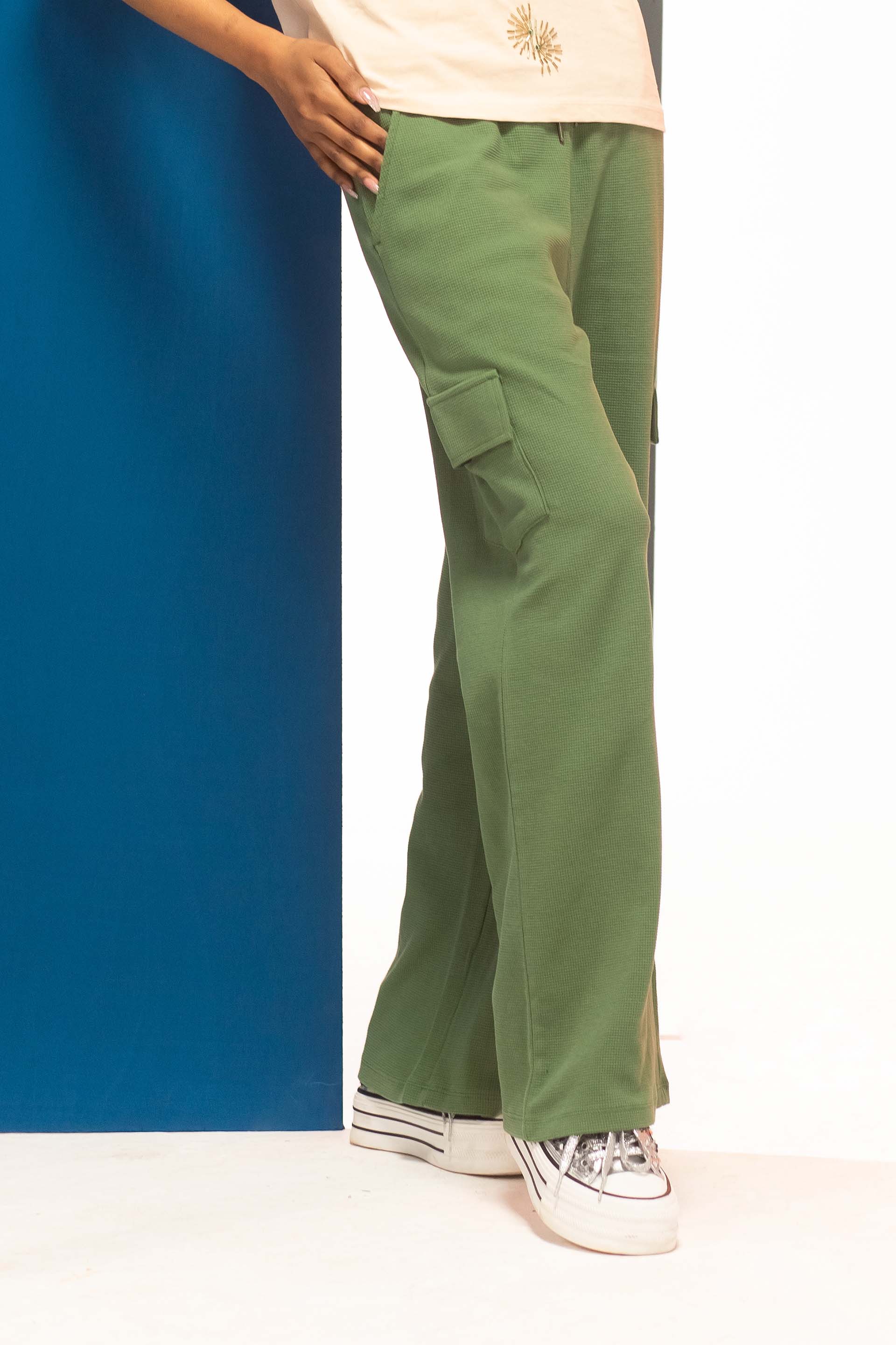 【BAON】D-Uni Banding String Wide Cargo Pants Wide Leg Cargo Pants Punk Baggy Drawstring Trousers Harajuku