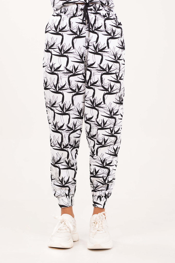 Printed Track Pants