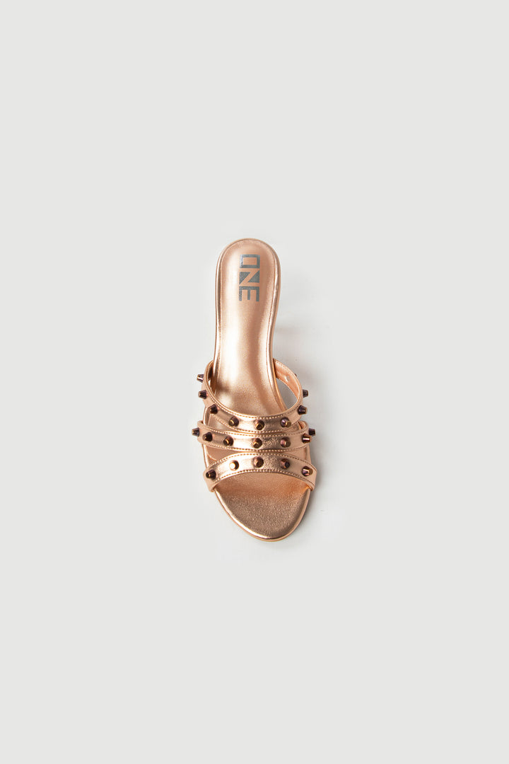 Studded Heels