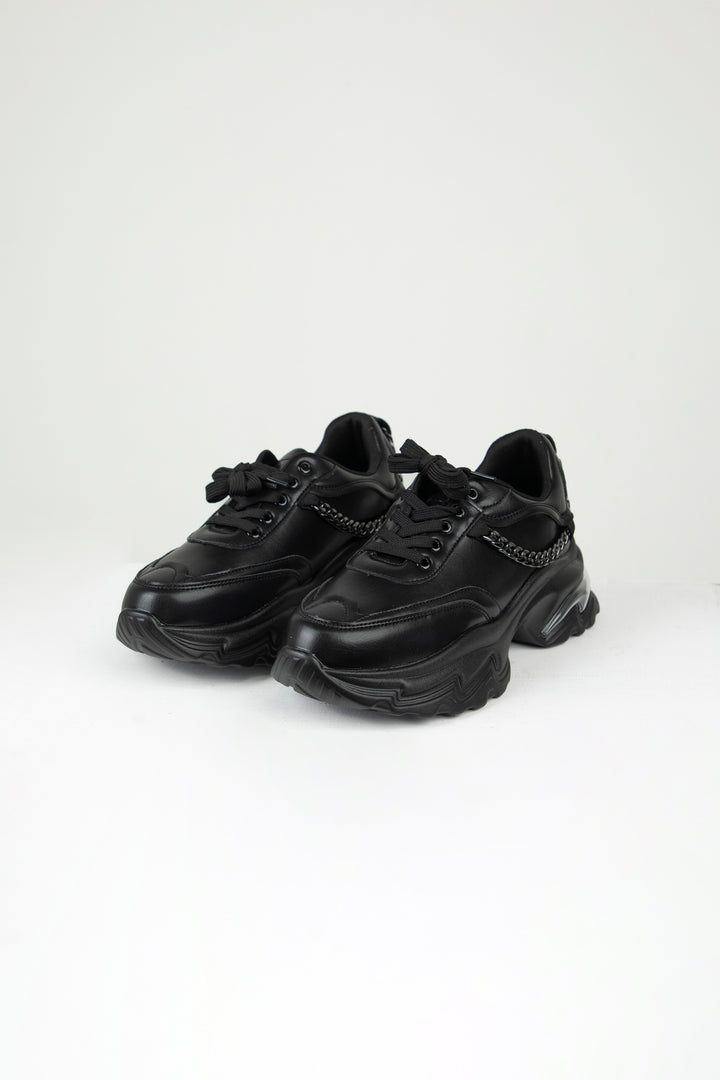Chained Joggers Black