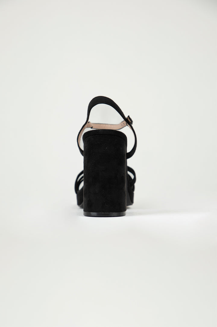 Suede Sandals Black
