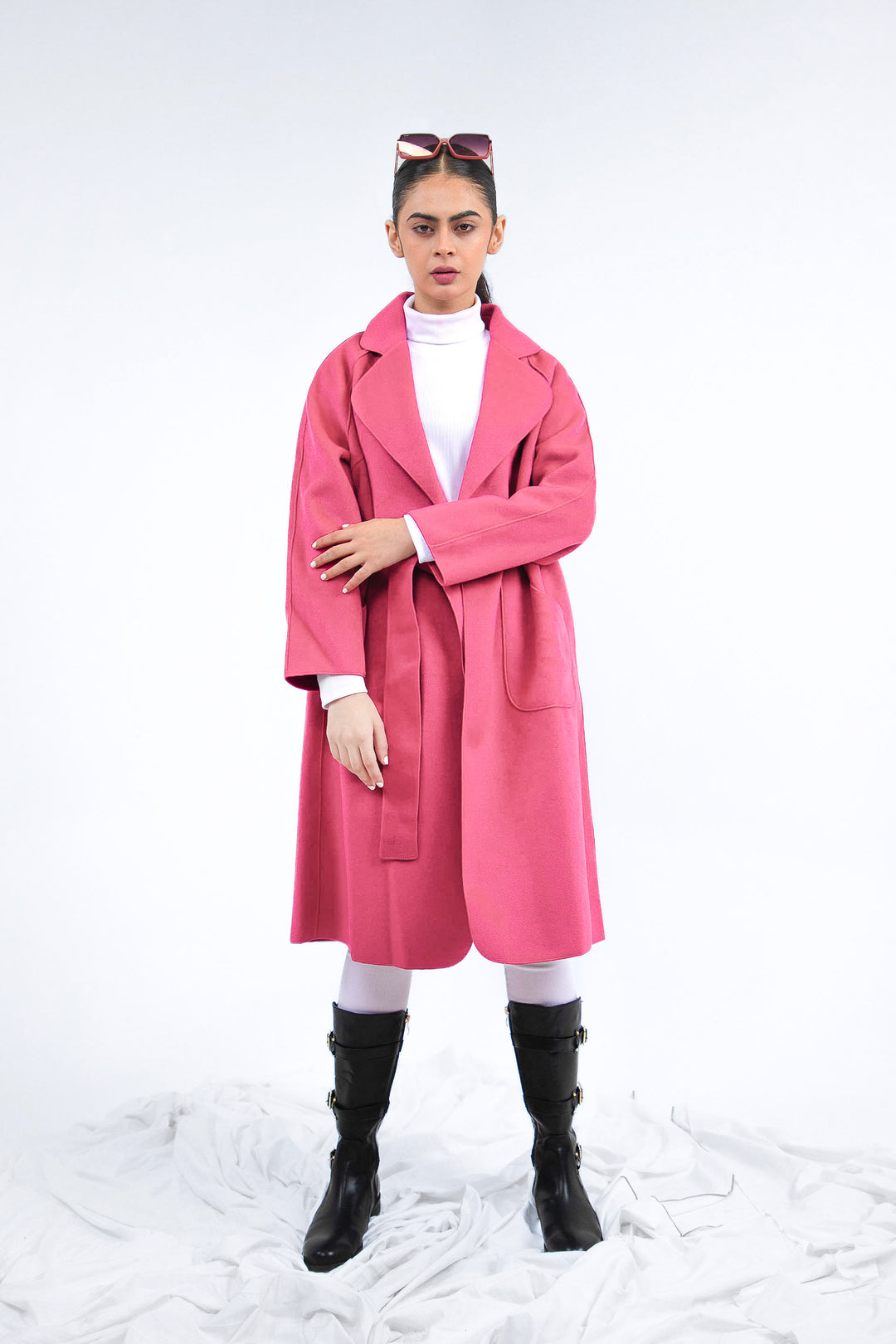 Long Coat Magenta