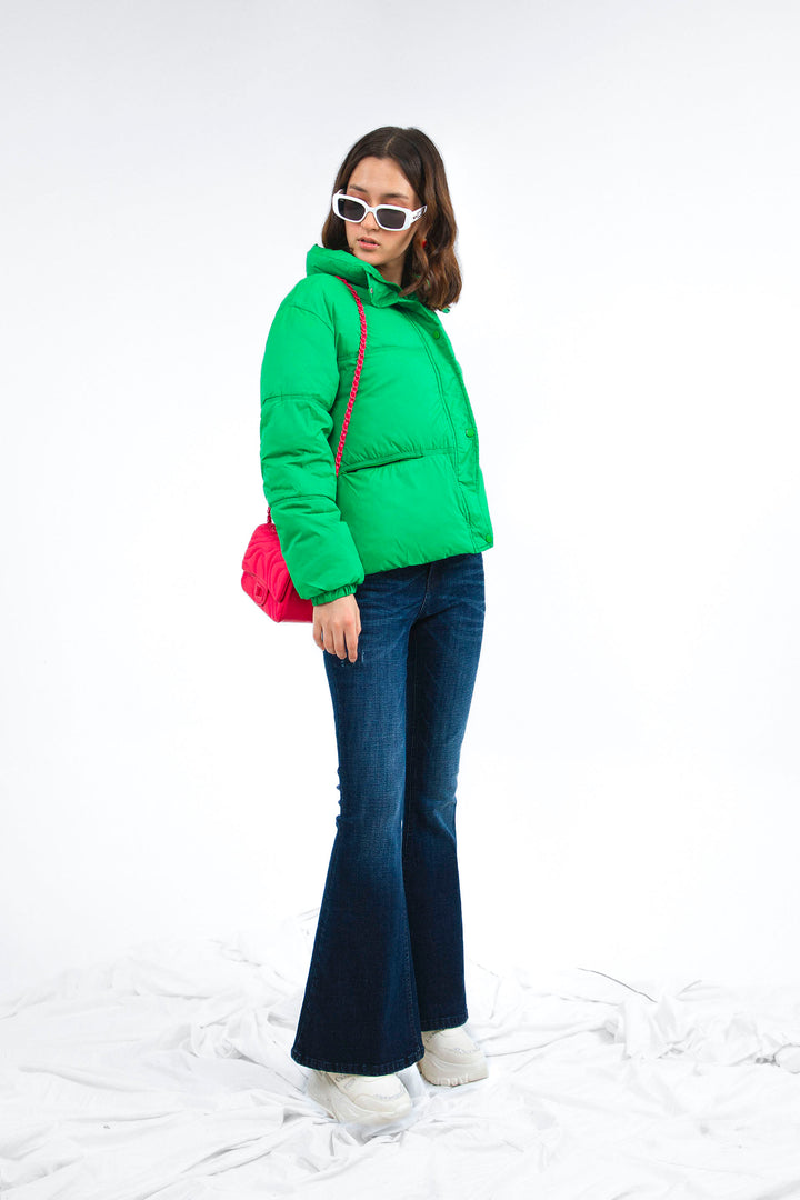 Puffer Jacket Green