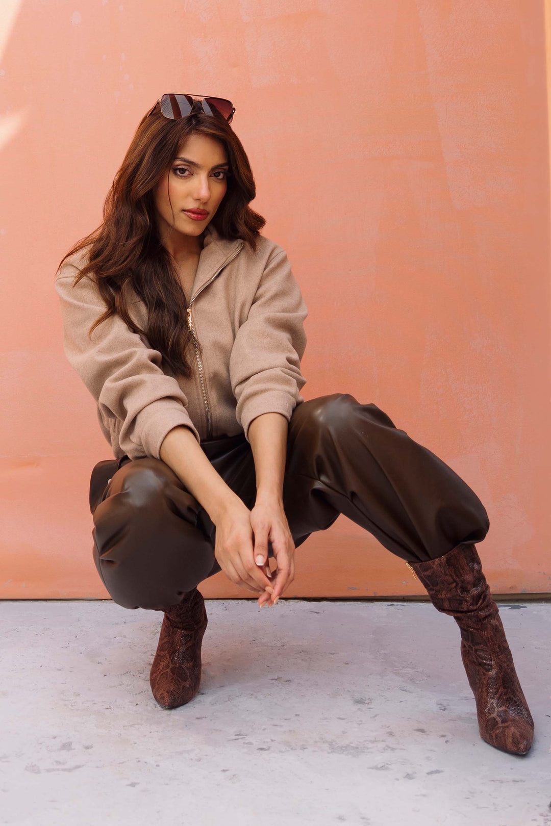 Cropped Coccoon Jacket