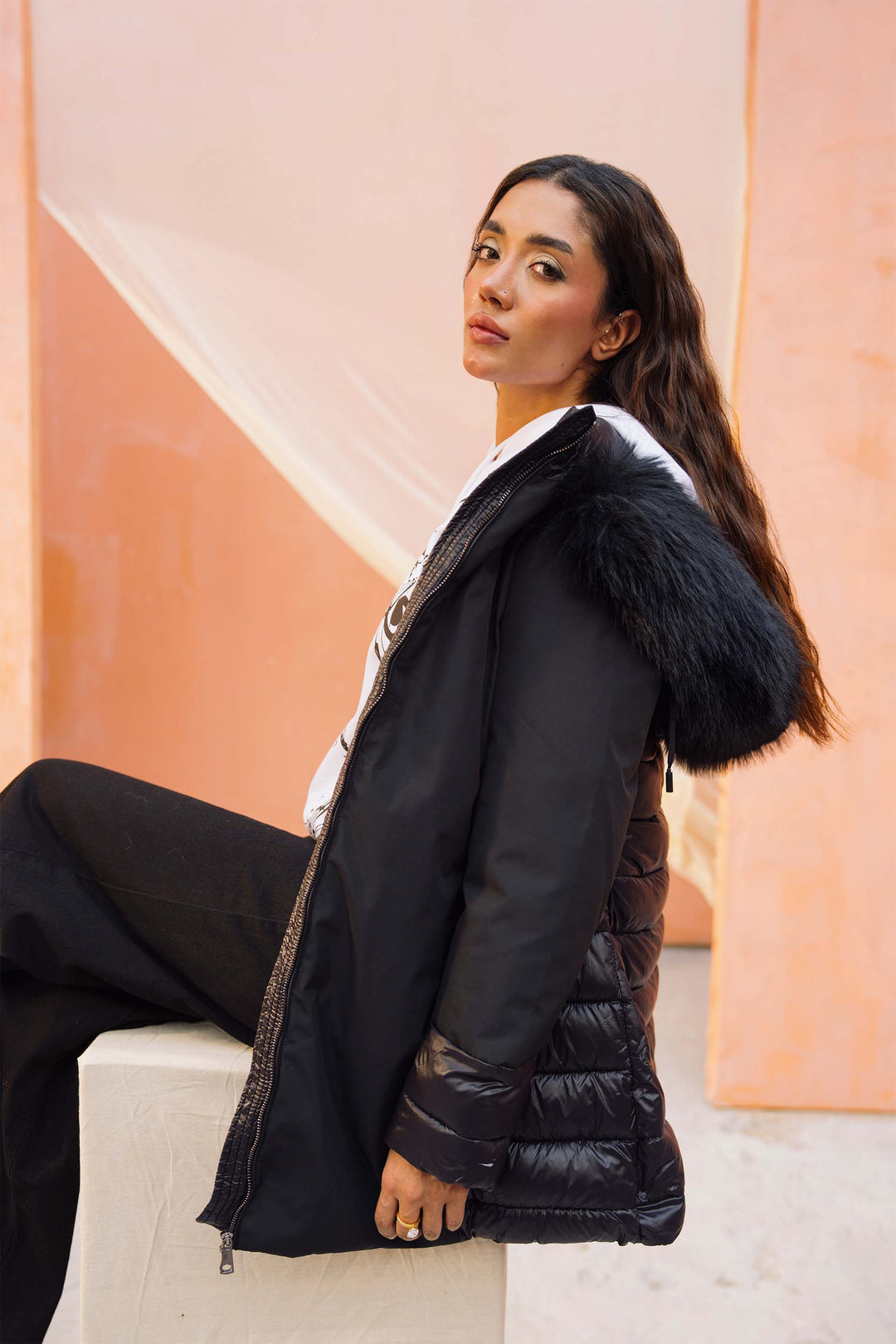 Long Puffer Jacket