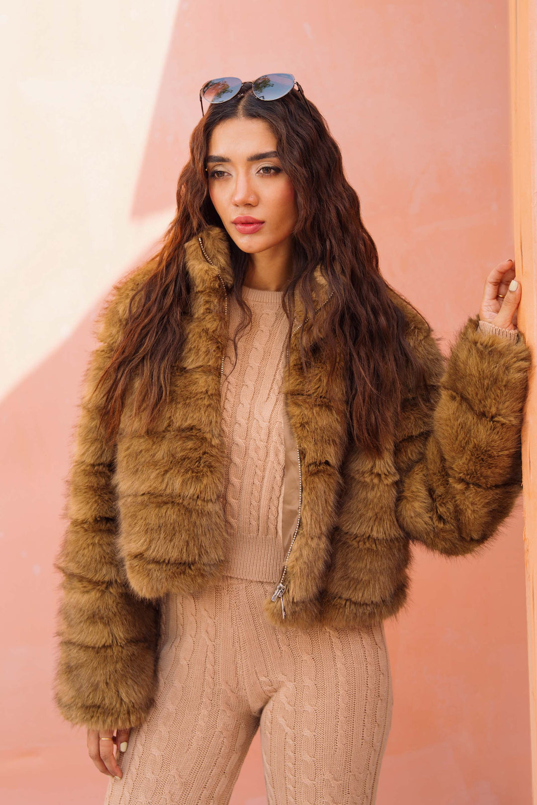 Faux Fur Jacket