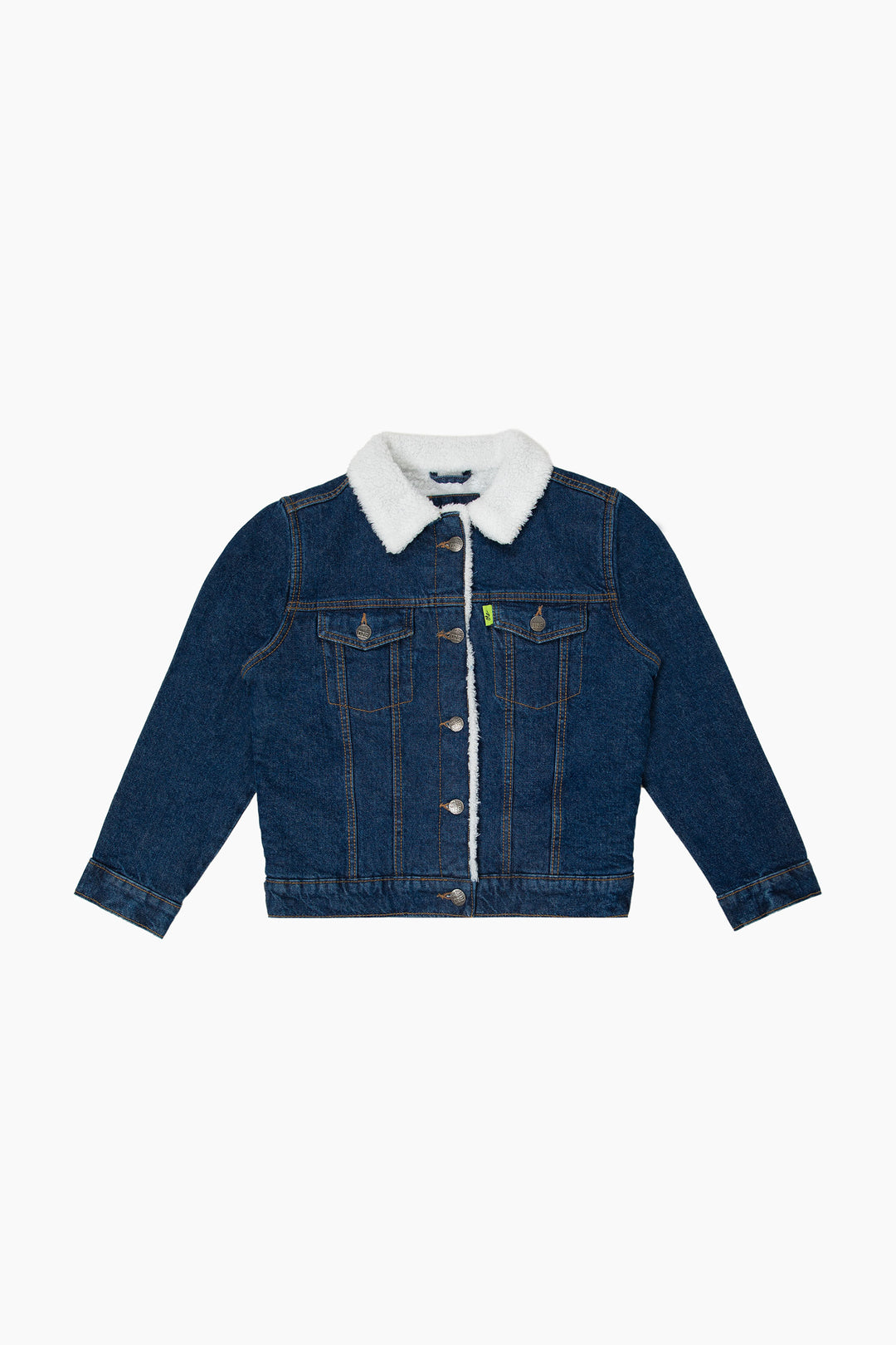 Denim Sherpa Jacket