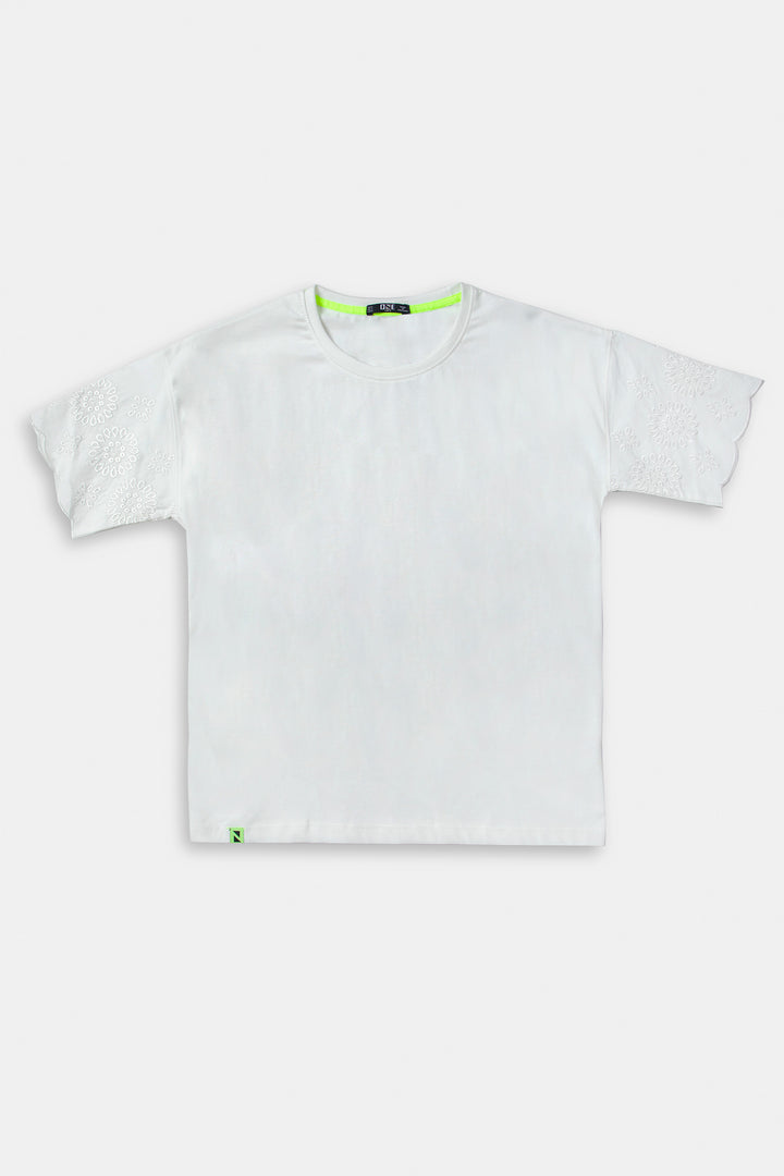 Embroidered Tee