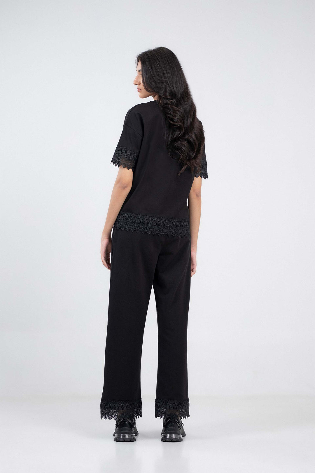 Embroidered Lace Tee