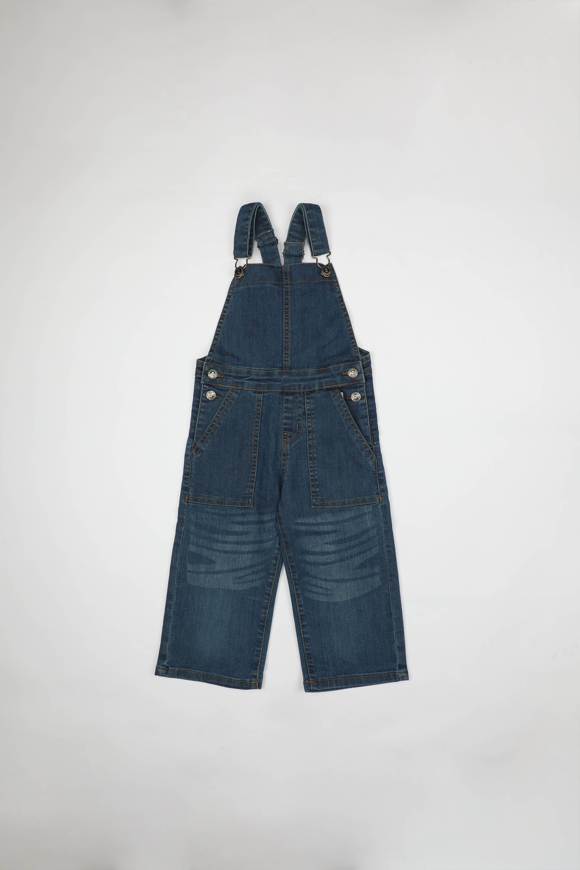 Dungaree Dress Blue
