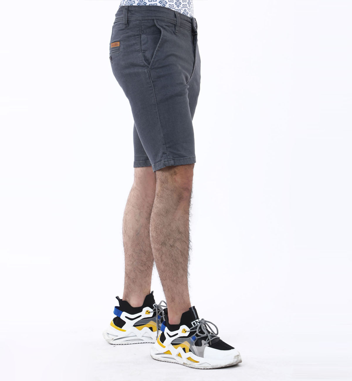 Denim Shorts Grey (7466362667159)