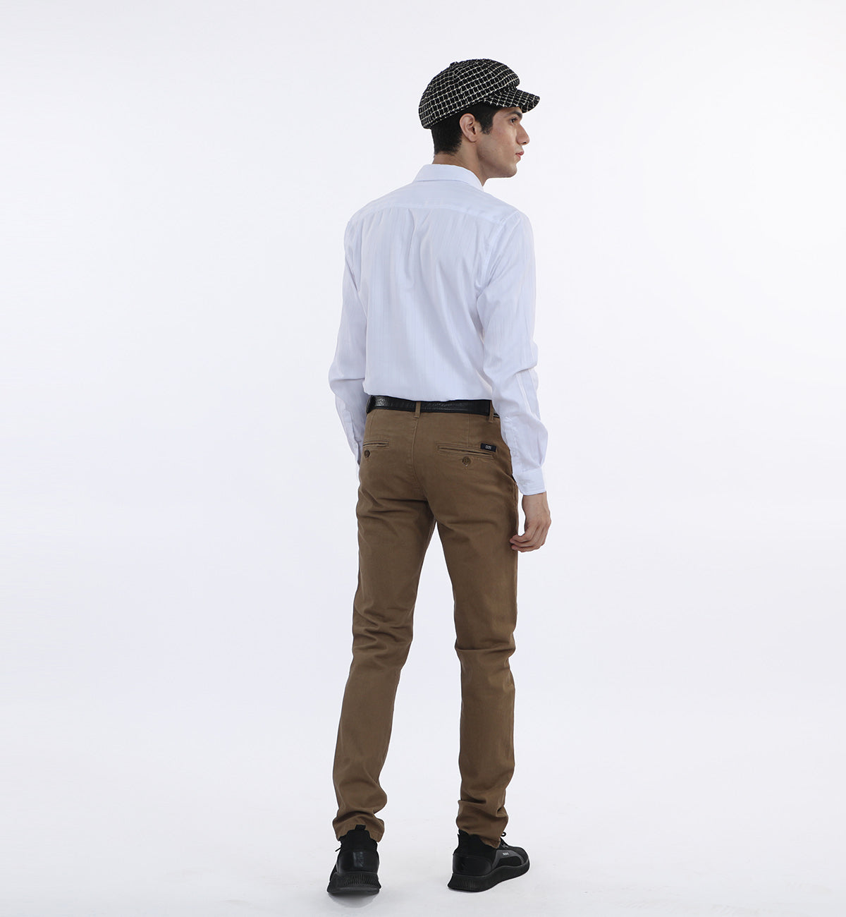 Striped Shirt White