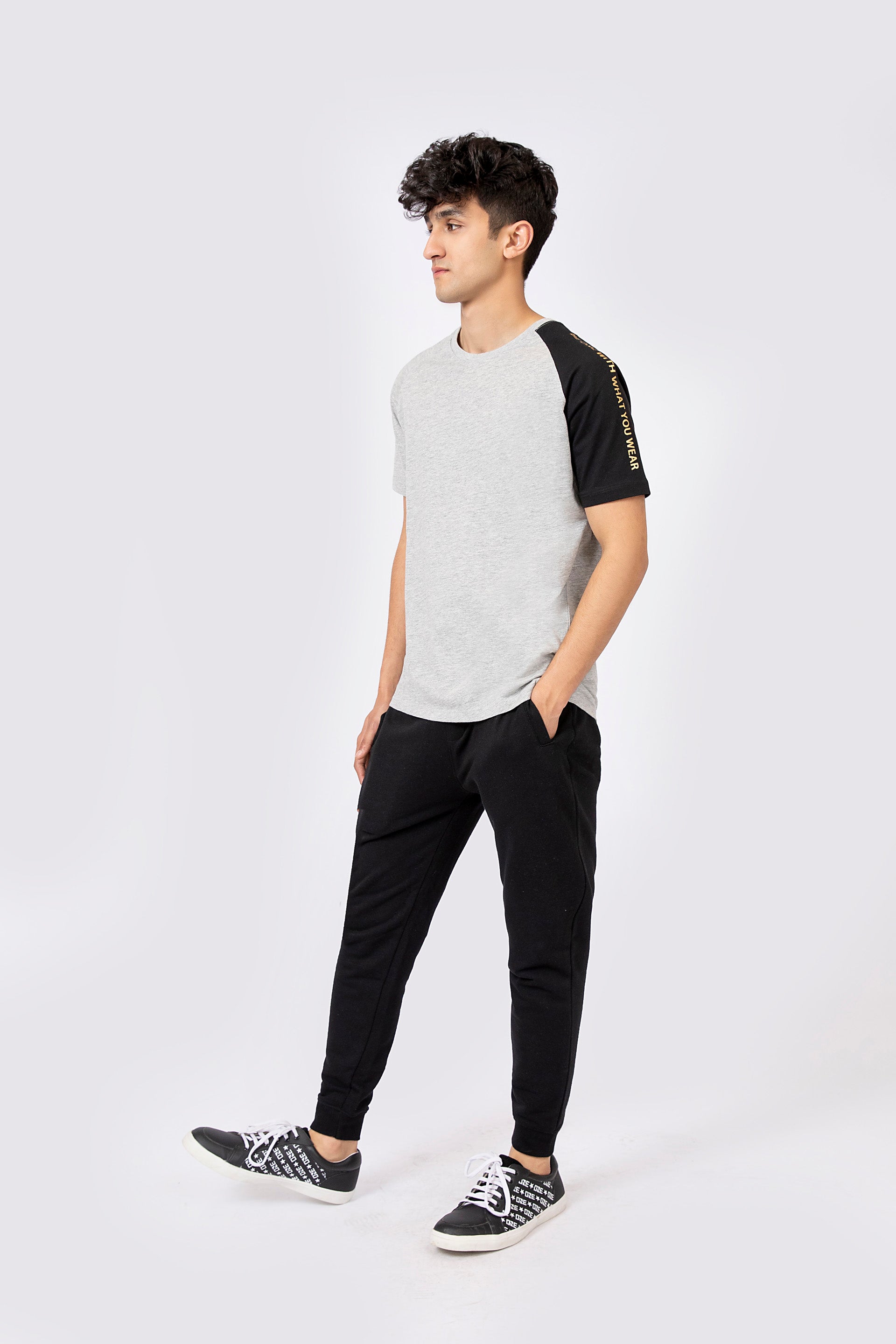 Raglan Tee Grey