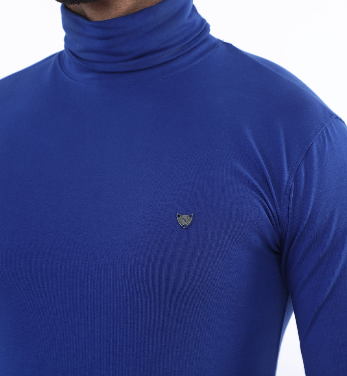Basic High Neck Navy