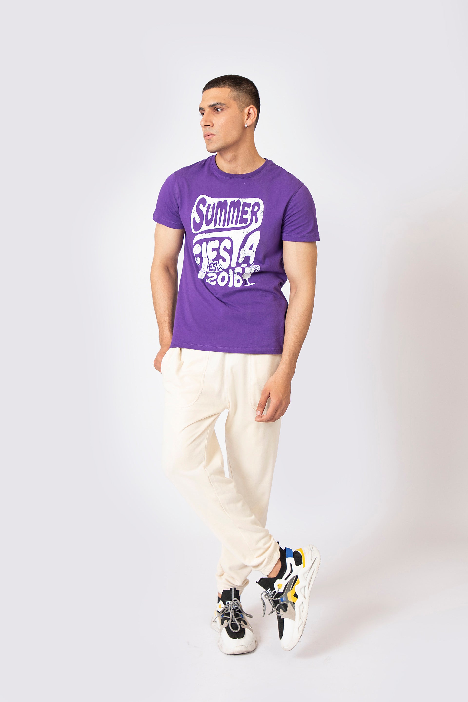 Graphic Tee Purple