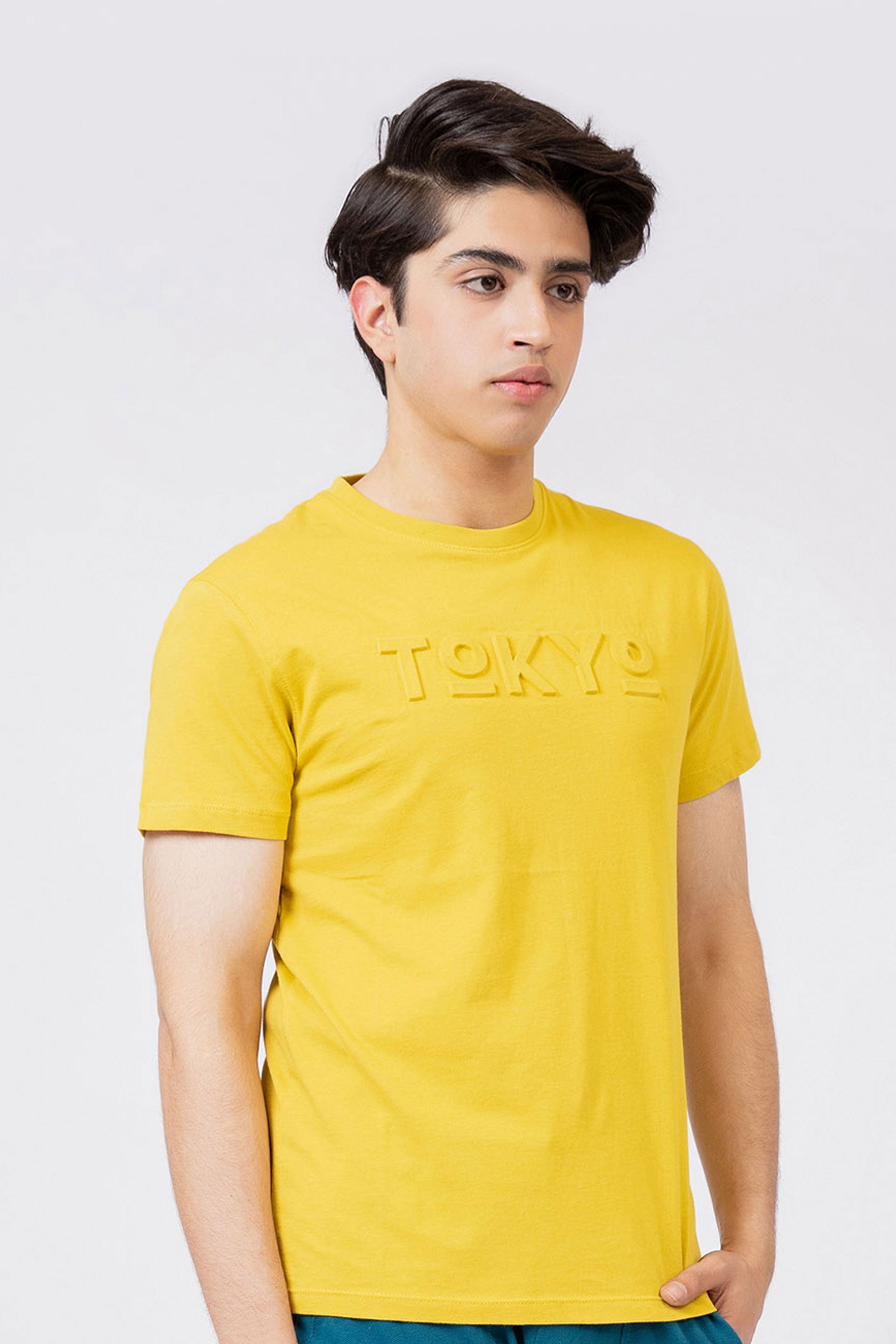 Graphic Tee Mustard