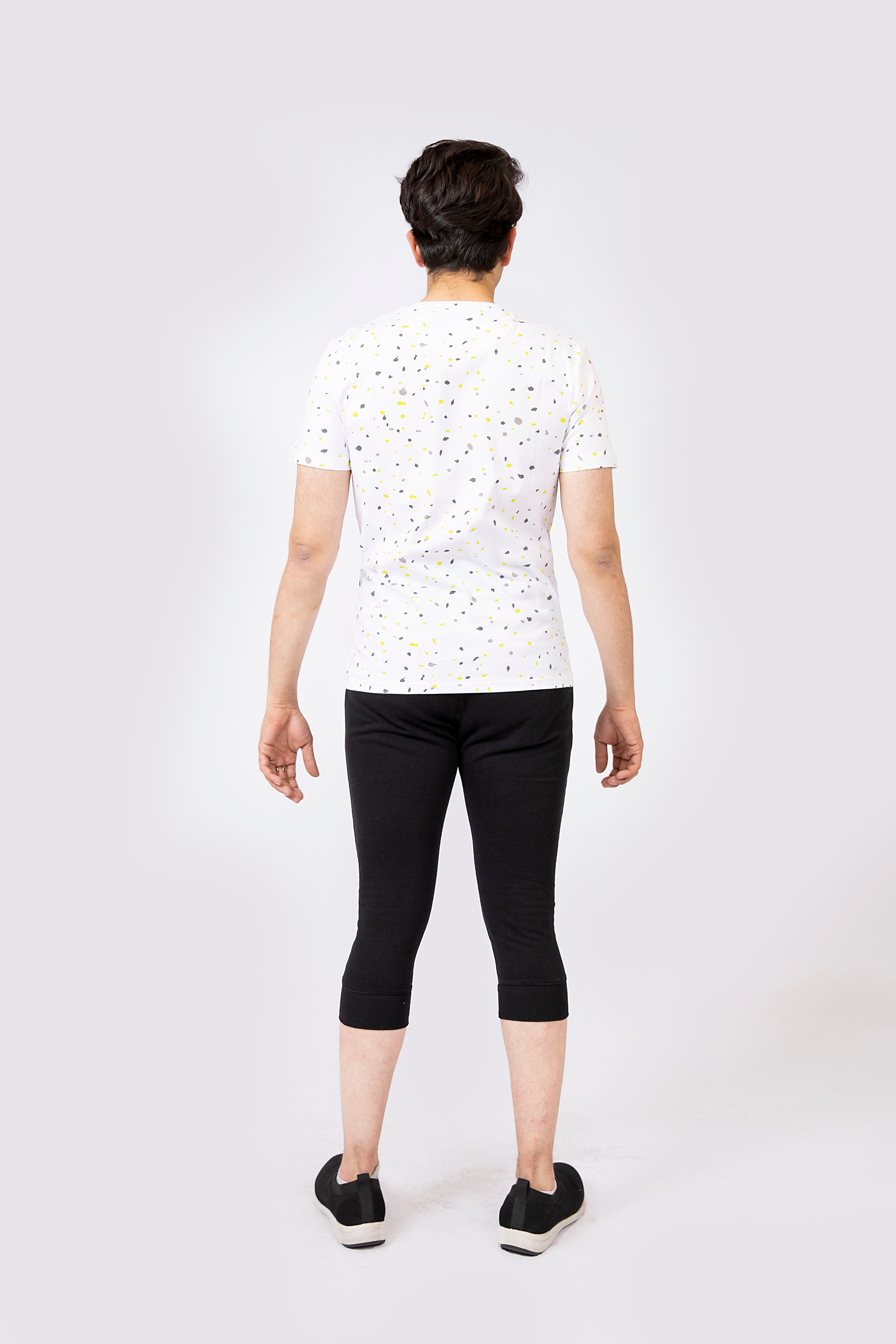 Splatter Tee White