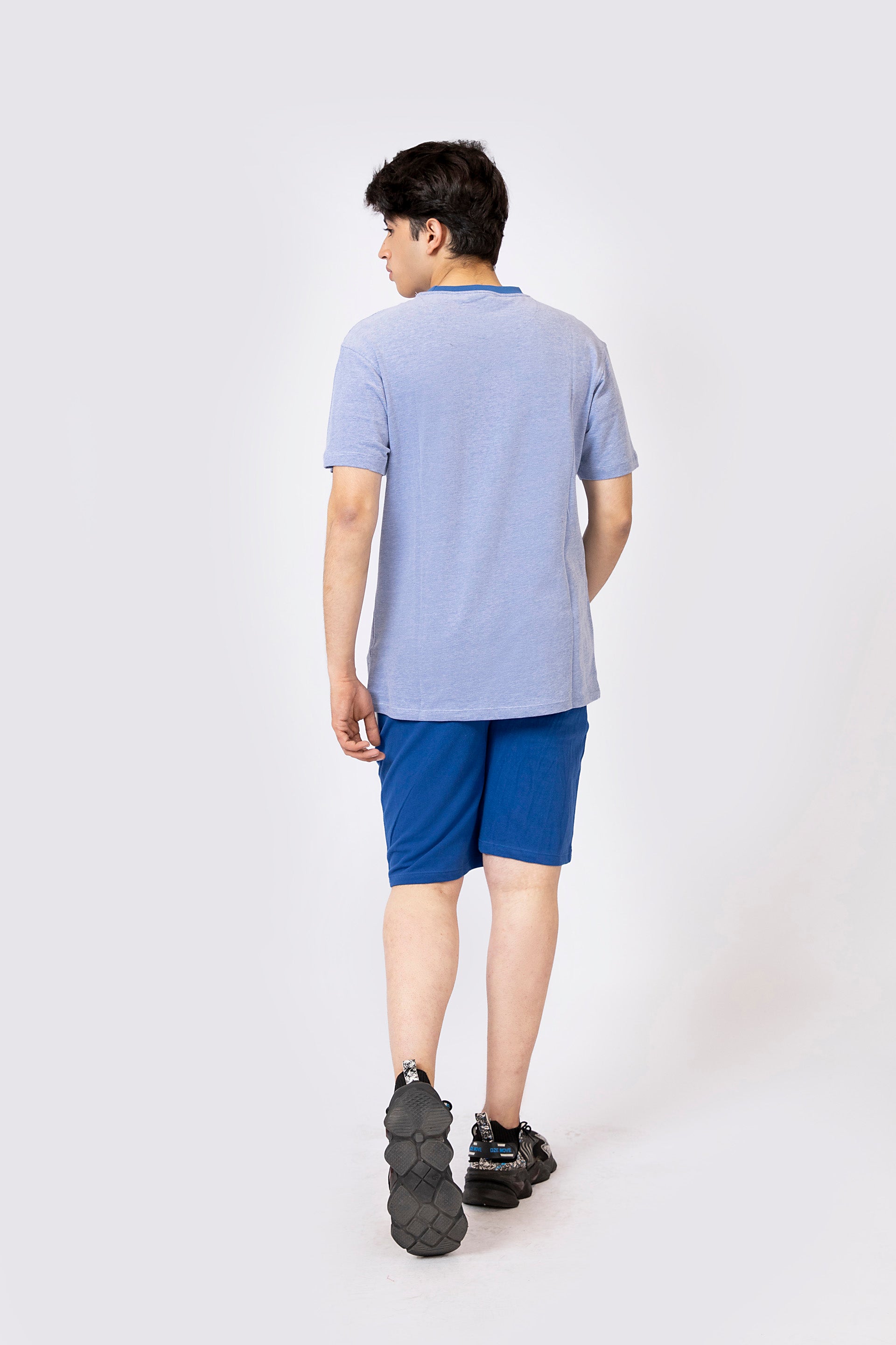 Textured Tee Navy