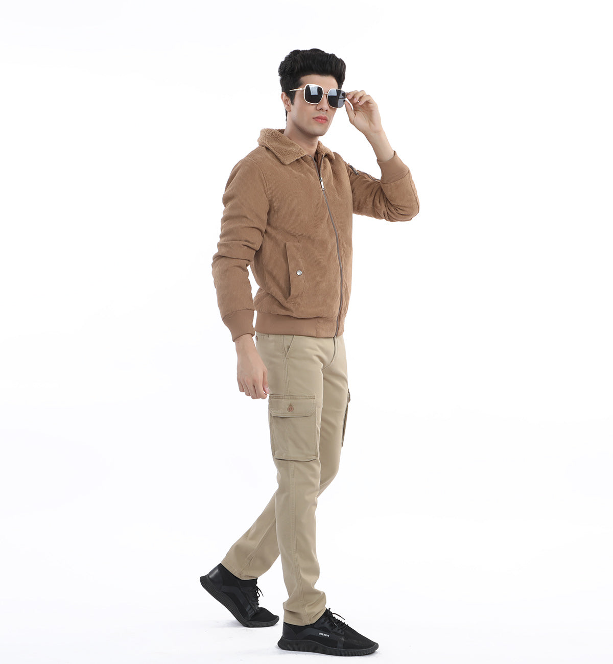 trendy brown jacket for men