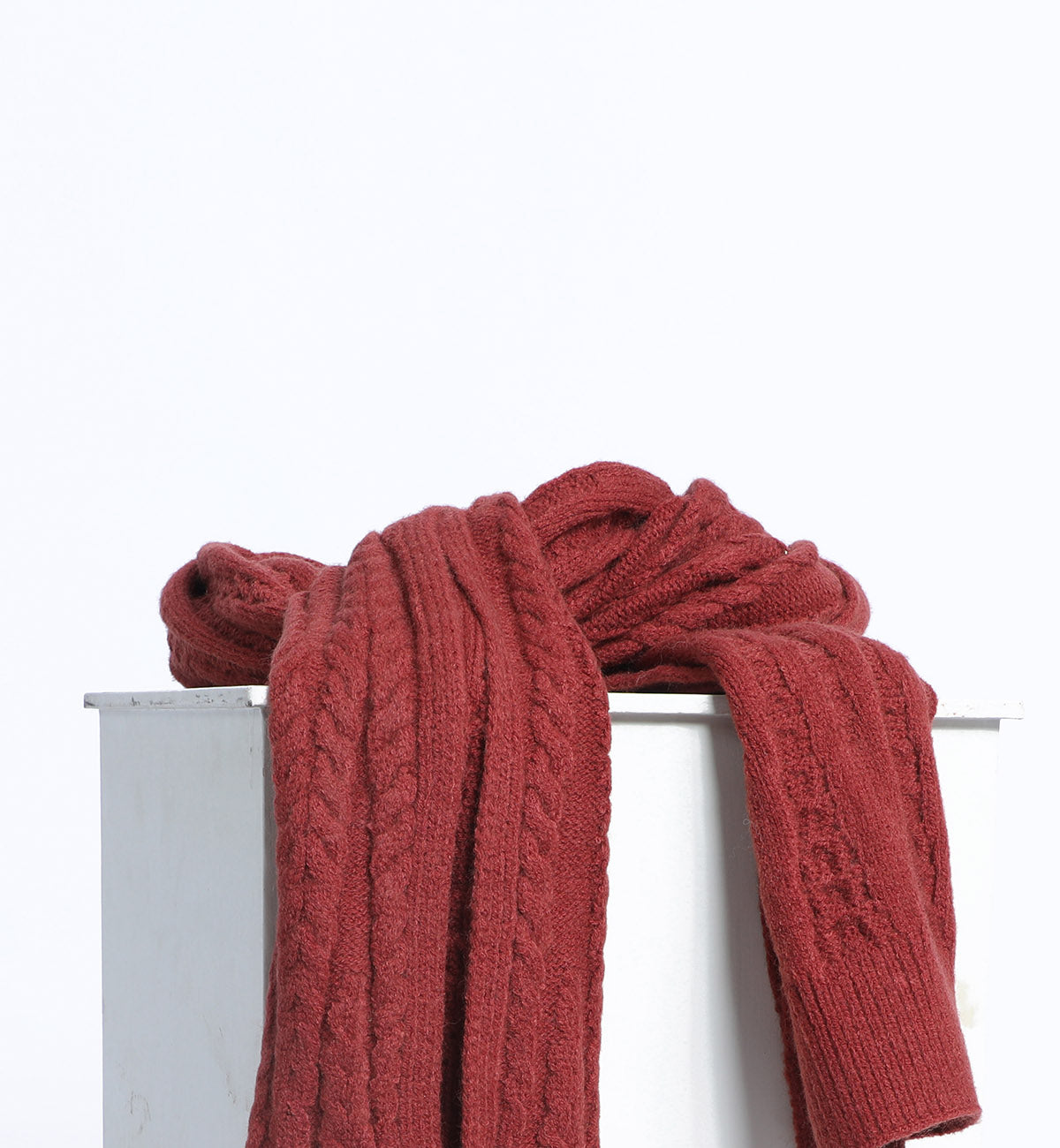 Textured Scarf Rust