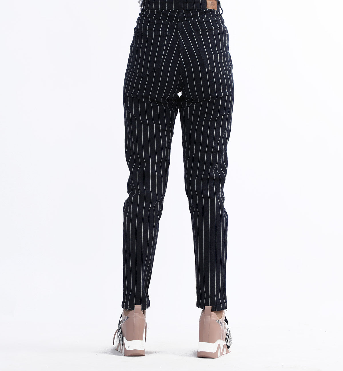 Strips blue Mom Blue