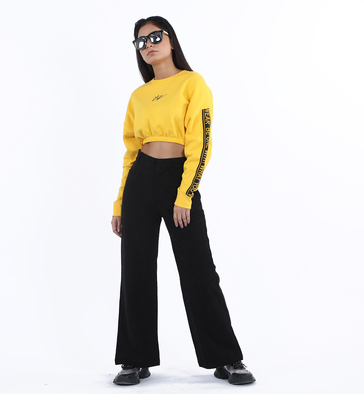 Corduroy Pants Black