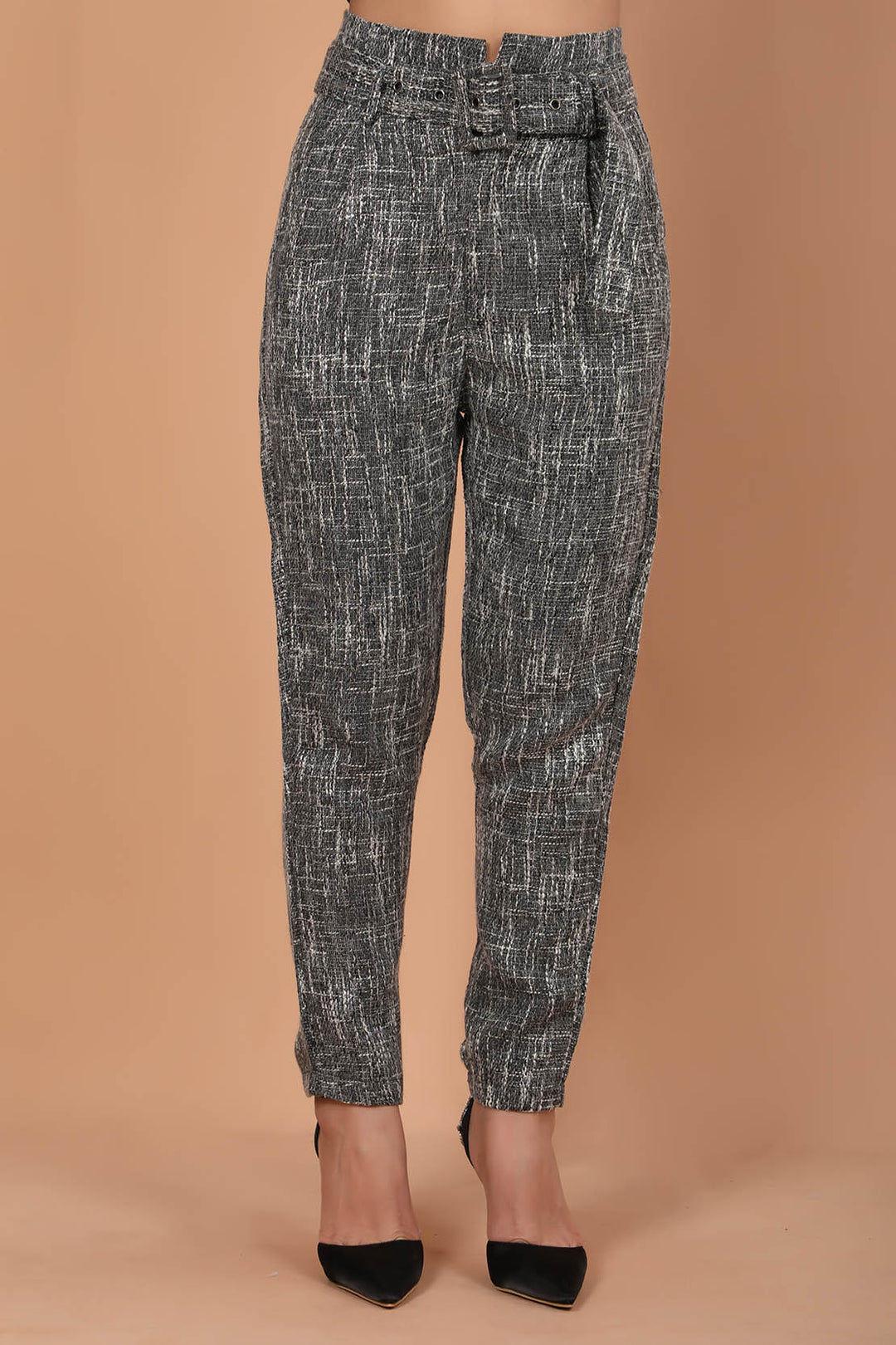 Tweed Pants Grey (7285460861079)