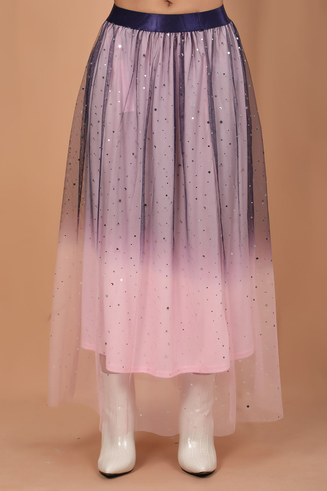 【BAON】Hennedy banding dot balloon brushed long skirt Pinko Long Balloon Skirt Bright White Pinko