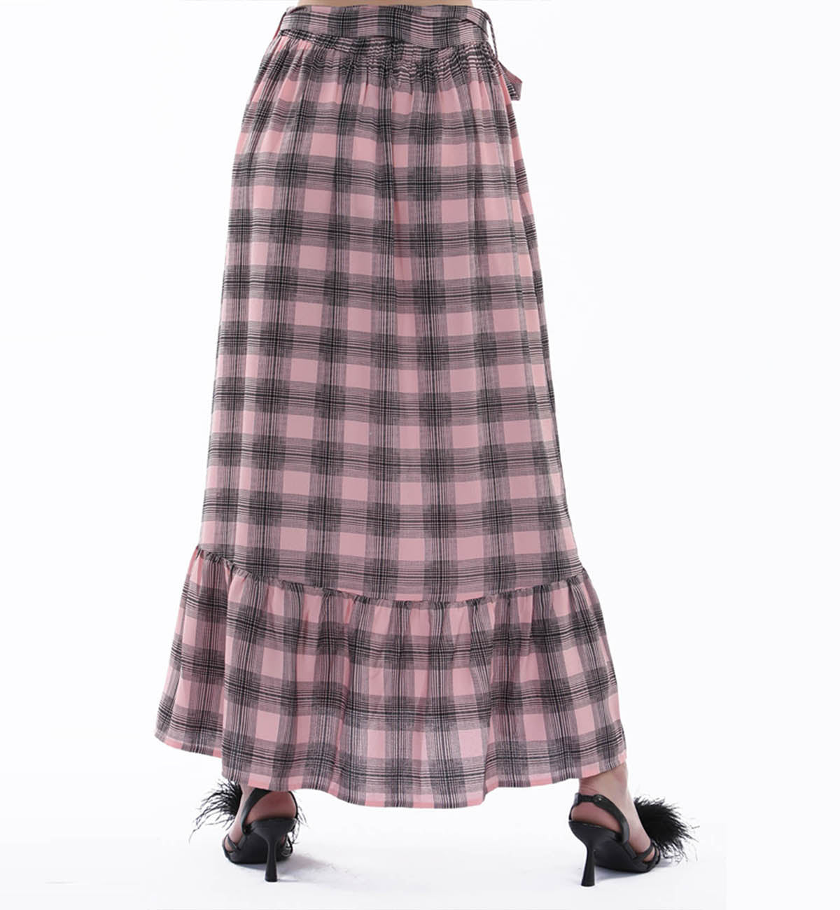 Check Skirt Pink (7462803341463)