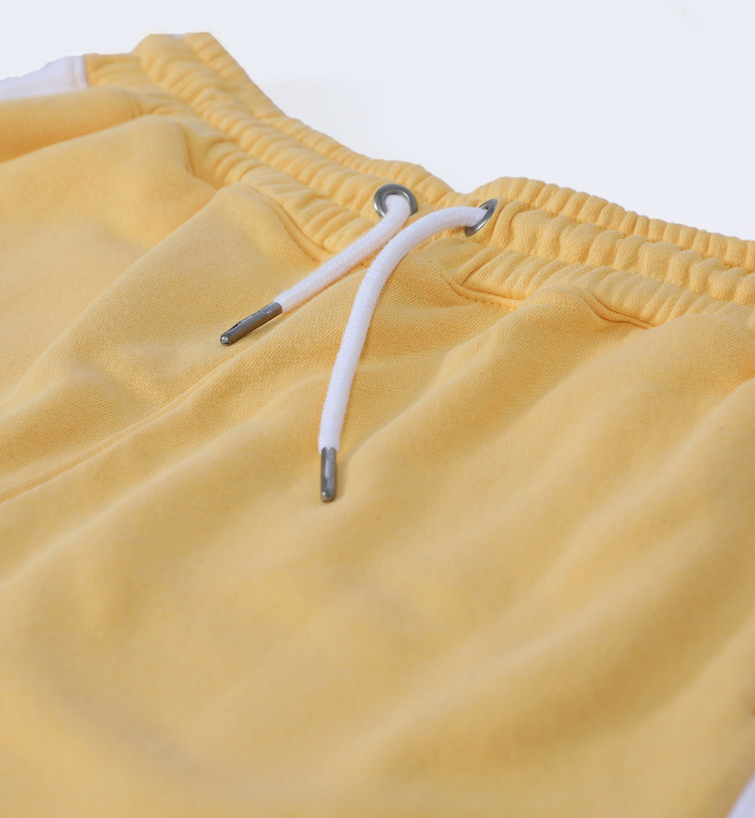 Paneled Pants Yellow