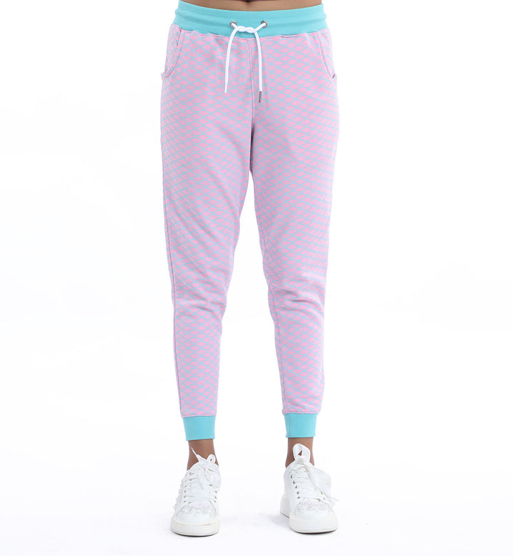 Printed Trackpants Pink
