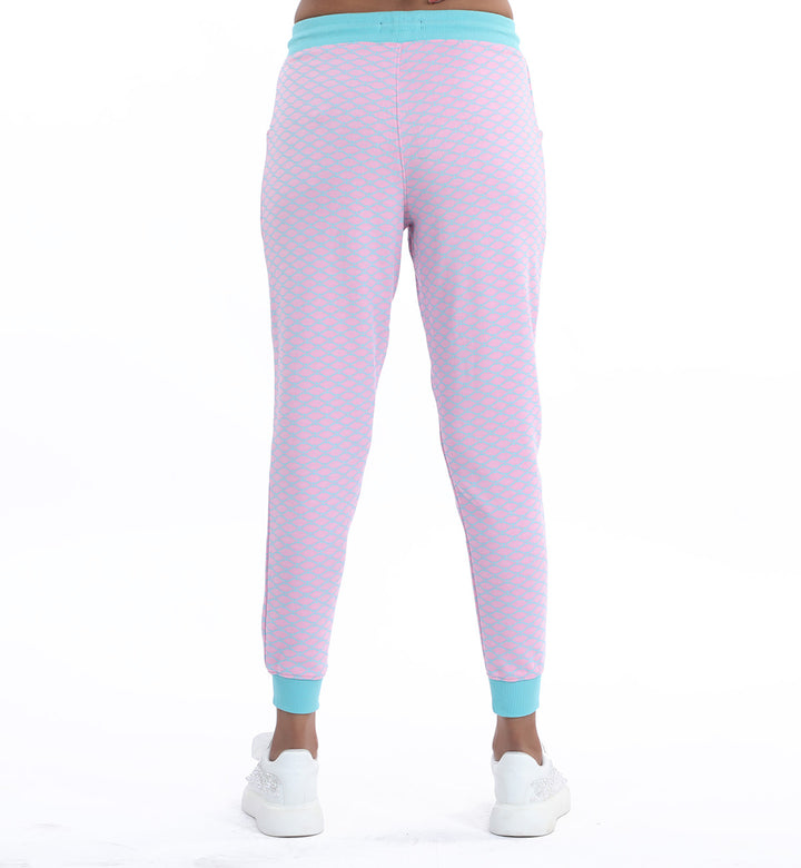 Printed Trackpants Pink