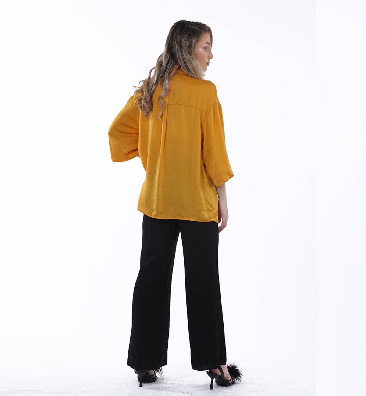Buttoned Top Mustard (7462803636375)