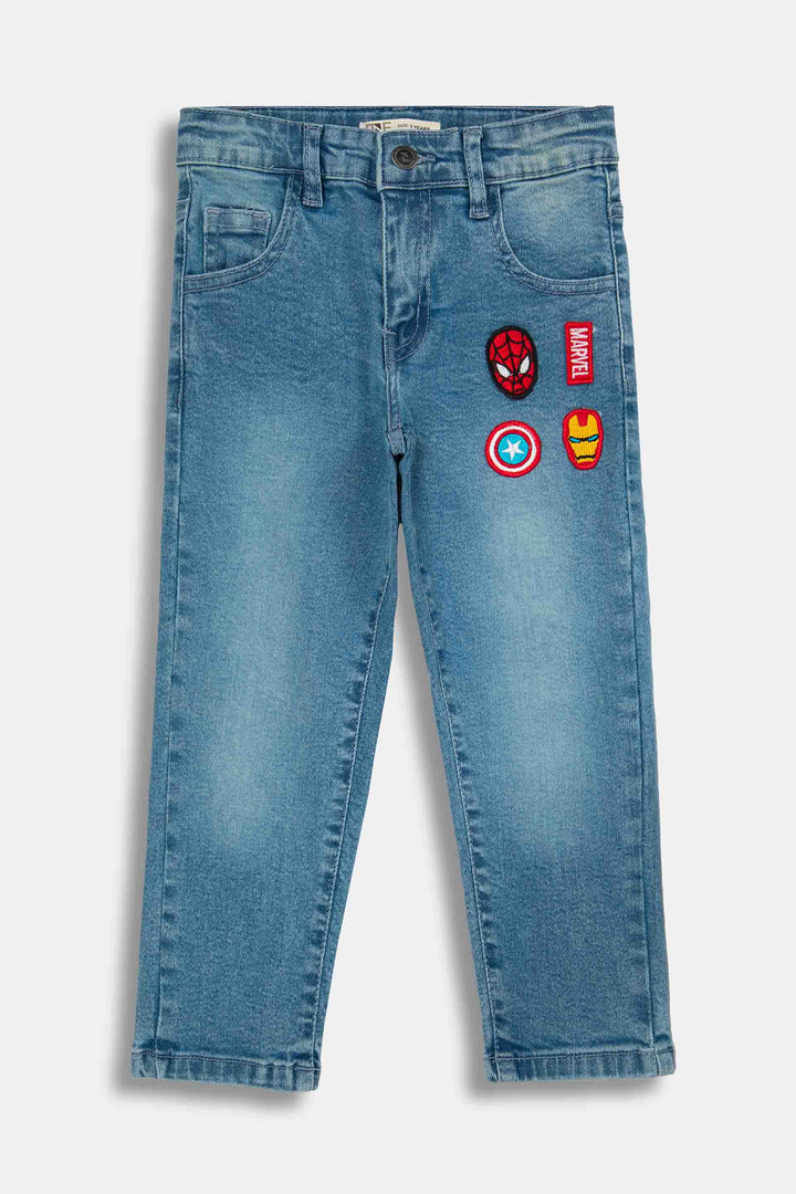 Badged Slim Jeans