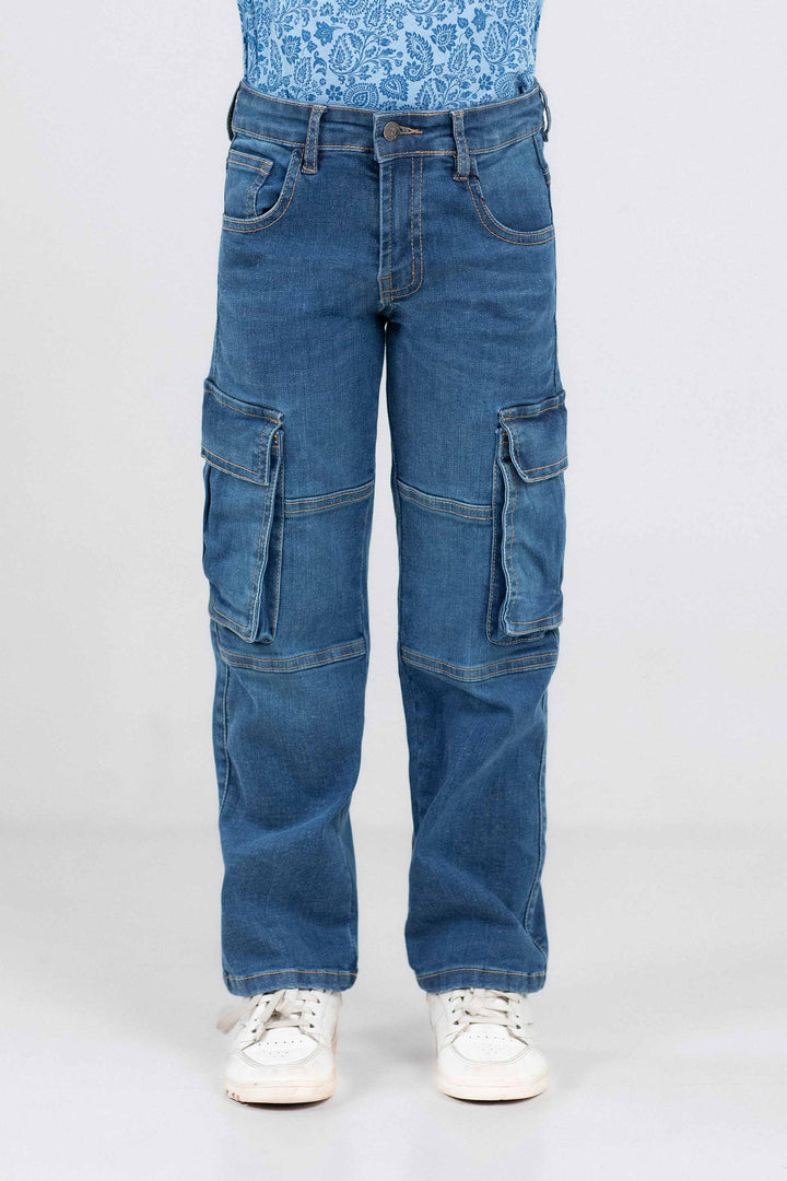 Straight Cargo Jeans