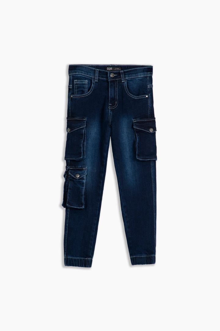 Slim Fit Cargo Jeans