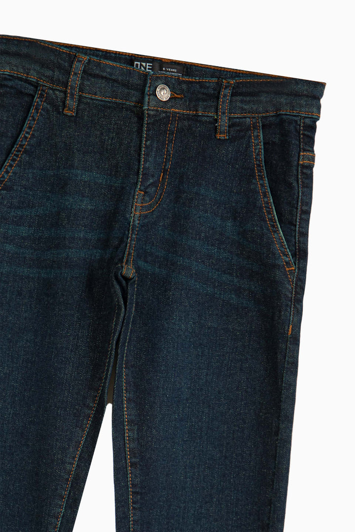 Dirty Wash Slim Jeans