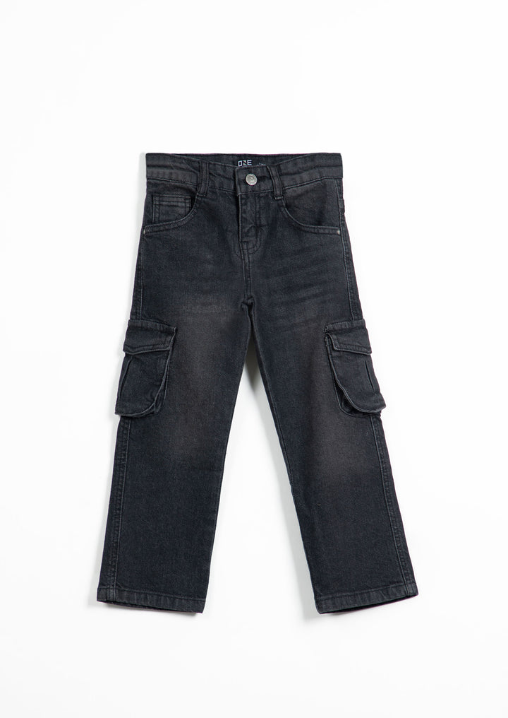 Straight Cargo Jeans