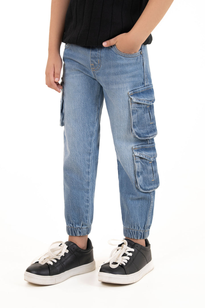 Slim Cargo Jogger Jeans