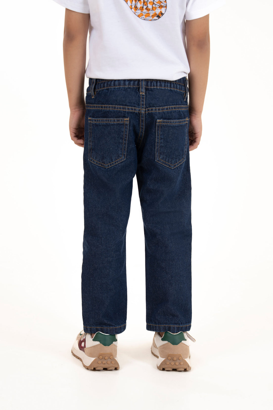 Embroidered Straight Jeans
