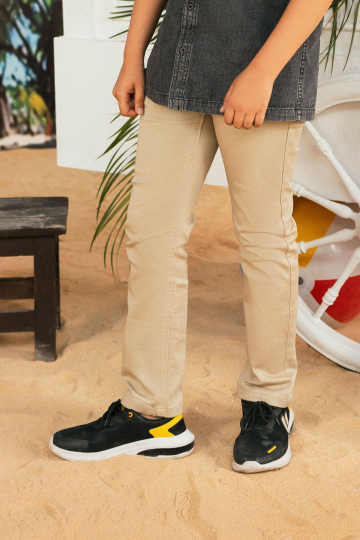 Twill 5-Pocket Pants