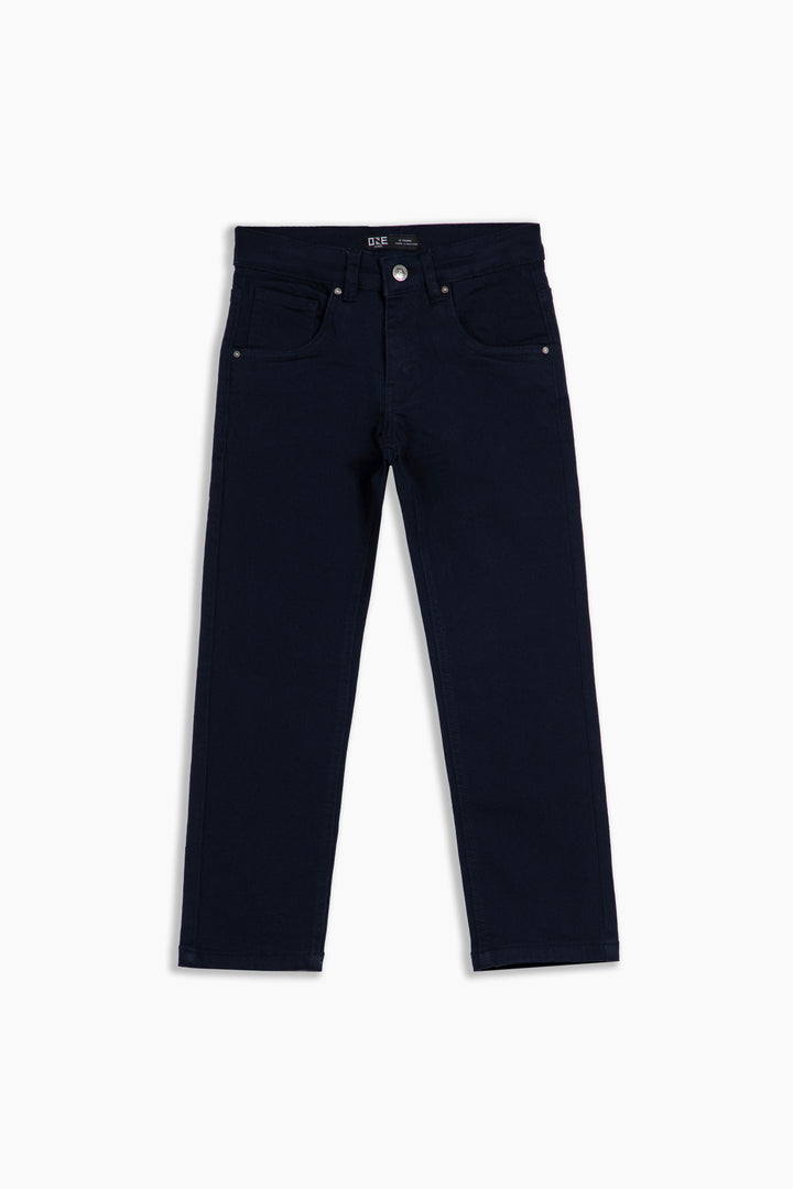Twill 5-Pocket Pants